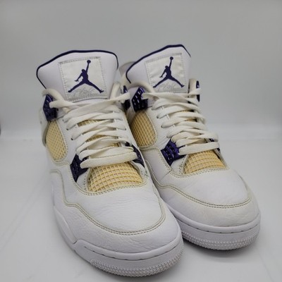 Size 12 - Jordan 4 Retro Mid Purple Metallic | eBay