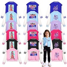 Girls K-Pop Devil Hunters Jacket Baseball Coat Casual Top Birthday Xmas Gifts UK