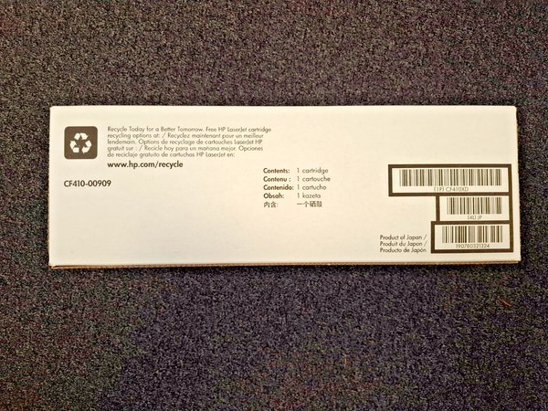 Original Hp Toner 410X CF410X Schwarz FüR Laserjet Pro M452 Mfp M377, Mfp M477-image