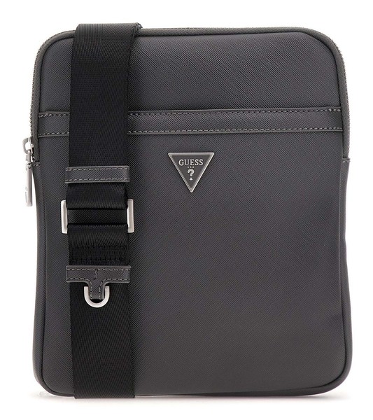Guess Certosa Crossbody Bag UmhäNgetasche Tasche Anthracite Dunkelgrau Neu-image