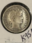 1907 Barber Dime