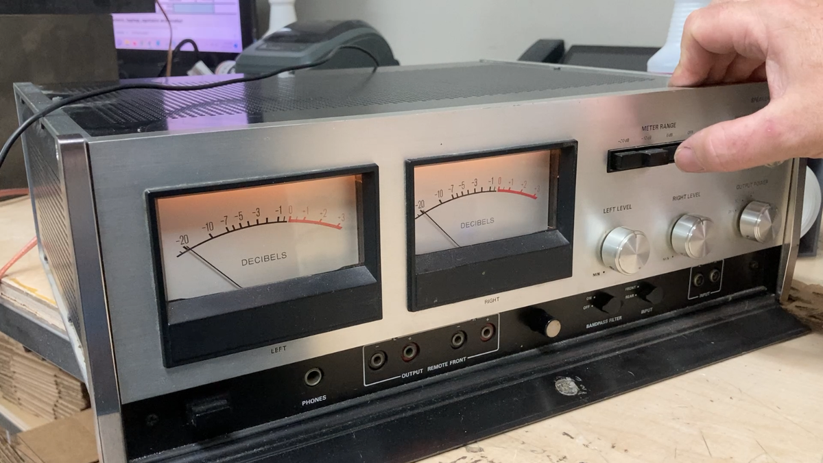 Vintage Kensonic Accuphase P-300 Dual Channel Power Amplifier
