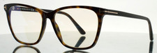 TOM FORD TF5762-B 052 Havana Womens Square Full Rim Eyeglasses 55-15-140 B:43