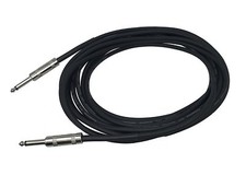 Tetra-Teknica IC-S-20 Straight to Same 1/4 TS Plug Guitar Keyboard Cable 20 Feet