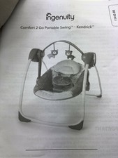 ingenuity comfort 2 go portable swing kendrick