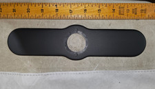 24BB77 ESCUTCHEON FOR KOHLER KITCHEN FAUCET, MATTE BLACK, NEW