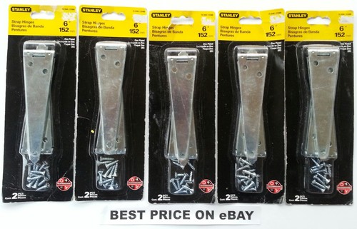 6" Gurtscharniere (Stck 5 Paar) 75-3540/CD900 - Stanley - verzinkt... - Bild 1 von 4