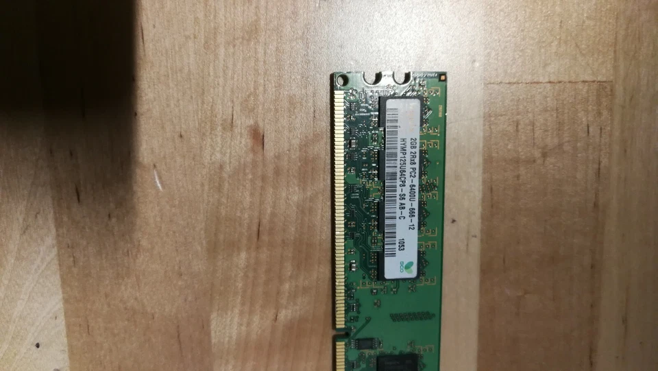 Hynix 2GB DDR2-800MHz PC2-6400U 2Rx8 CL6 DIMM RAM KIT Desktop Memory FREE SHIP - Image 4 of 4