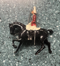 Britains Hand Painted Metal Toy Soldier Mounted British Officer TS 38