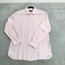 John Varvatos USA Signature Tailored Slim Fit Dress Shirt Size 16 Neck