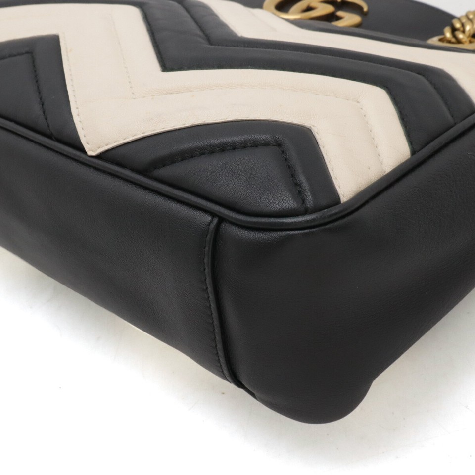GUCCI GG Marmont Quilted Tote Bag Chain Bag Shoulder Bag 240912N eBay