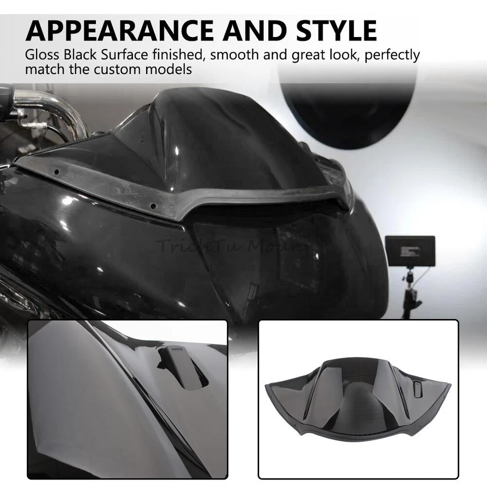 Inner Fairing Cover Top Duct Air Vent Fit For Harley CVO Road Glide Ultra FLTR - Image 3 of 4