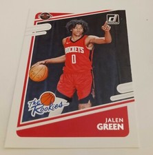 2021-22 Donruss Jalen Green THE ROOKIES Houston Rockets #2 RC MINT