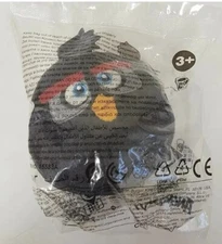 Angry Birds Black Burger King Fast Food Toy 
