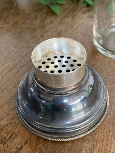 James Dixon & Sons Cocktail Shaker 30er Jahre Art Deco versilbert - Bild 3 von 12