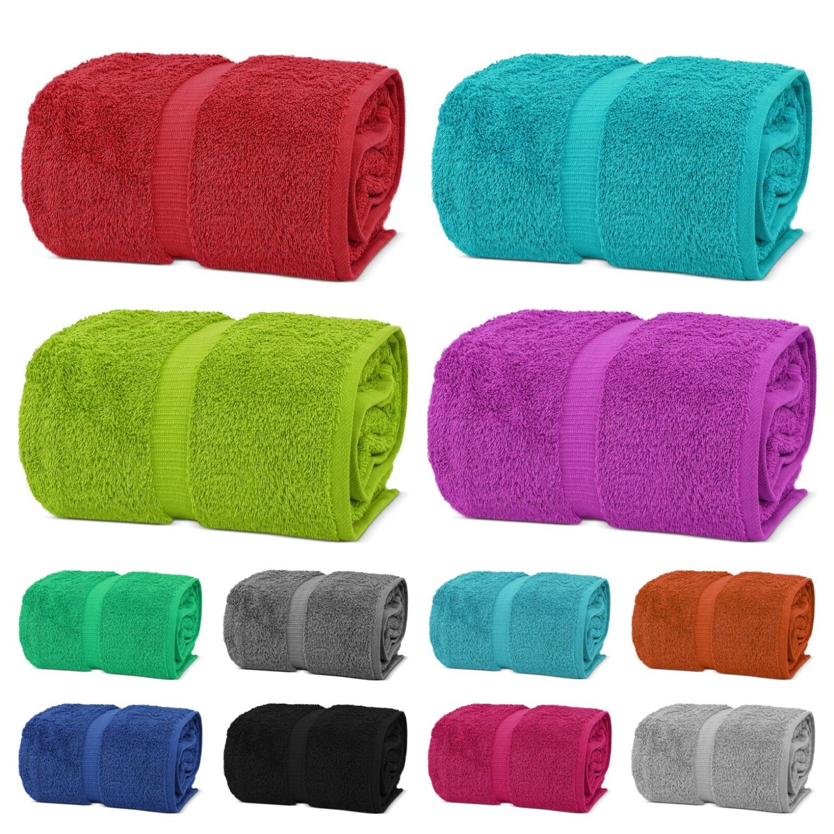 Alibaba Multi Colored Bath Towel Sets Extra Large Jumbo Bath