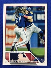2023 #216 Vladdy-Bo Celebrate Topps Series 1 Baseball Next Generation