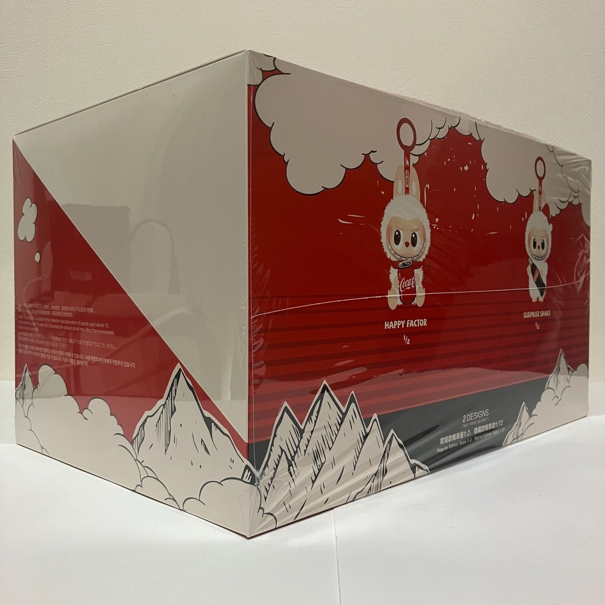 POPMART THE MONSTER COCACOLAh箱未開封 Pop Mart The Monsters Coca-Cola Series Plush Assortment Box