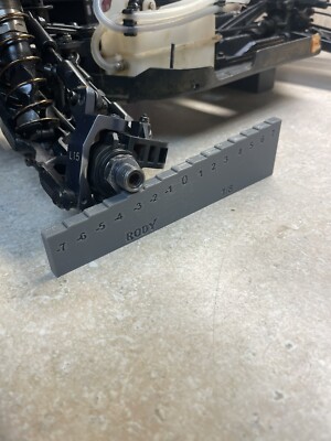 Rc Droop Gauge And 36mm Blocks For 1/8 Off Road