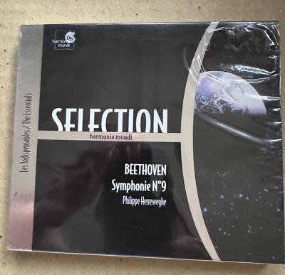 Beethoven Symphony No. 9 Herreweghe NEW SEALED CD
