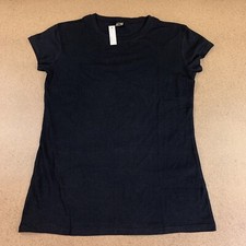 Riflessi Womens Size Large Black Short Sleeve...