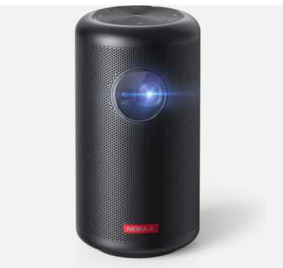 NEBULA by Anker Capsule Max, Mini Beamer mit WiFi und Bluetooth, Kleiner Beamer