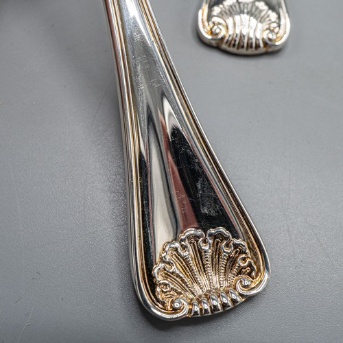 Ricci Argentieri Italy Cellini Silverplate Place Setting Fork, Teaspoon, Knife - Picture 3 of 15
