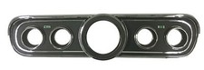 1966 Mustang Instrument Bezel Black Standard Interior - Scott Drake 1966 Mustang Instrument Bezel Black Standard Interior - Scott Drake