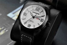 ARAGON A189WHT CAPRICE PILOT AUTOMATIC WITH SEIKO SII NH36 MOVEMENT 