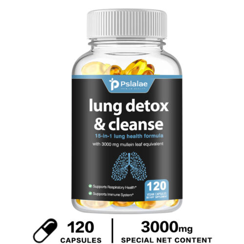 120pcs Lung Detox & Cleanse - Immune Defense & Antioxidant-Mullein, Oregano Leaf - Picture 9 of 12