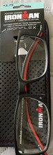 Foster Grant Ironman Reading Glasses, Black/Red  2.75 Ironflex.