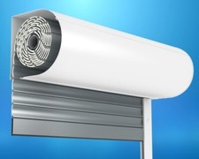 Vorbaurolladen mit Elektromotor OS2000 PA39, Breite über 2 m-Außenrollo, Vorsatz