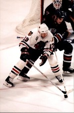 PF52 2000 Original Photo ALEXEI ZHAMNOV CHICAGO BLACKHAWKS NHL ICE HOCKEY CENTER