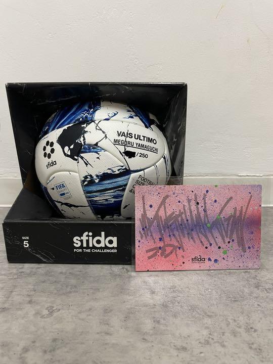 山口歴　サッカーボール5号　sfida Meguru Yamaguchi 山口歴 サッカーボール5号 sfida Meguru Yamaguchi - メルカリ