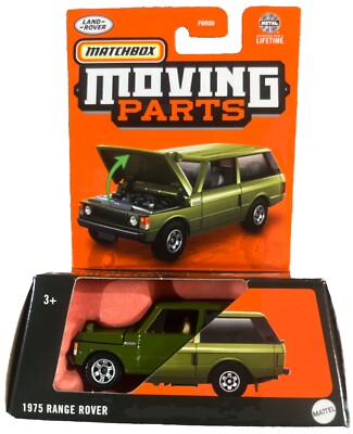Matchbox Moving Parts 1975 Range Rover, Green