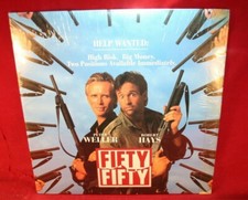 Laserdisc G  Fifty Fifty  Peter Weller Robert Hays Charles Martin Smith