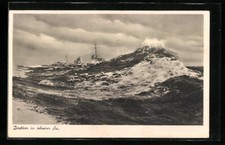 Ak Cacciatorpediniere IN Pesante See