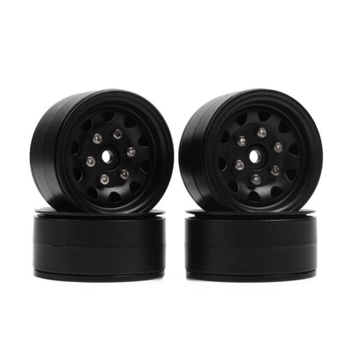 4pcs Alloy Beadlock 1.9" Wheel Rims for RC 1/10 AXIAL SCX10 RC4WD D90 TRX-4 CC01 - Picture 4 of 6