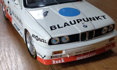 MINICHAMPS BMW M3- O. MANTHEY . DTM 1987 1:18 SCALE | eBay
