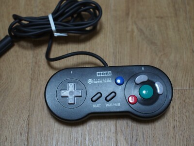 HORI GameCube Black Digital Controller Pad GameBoy Player