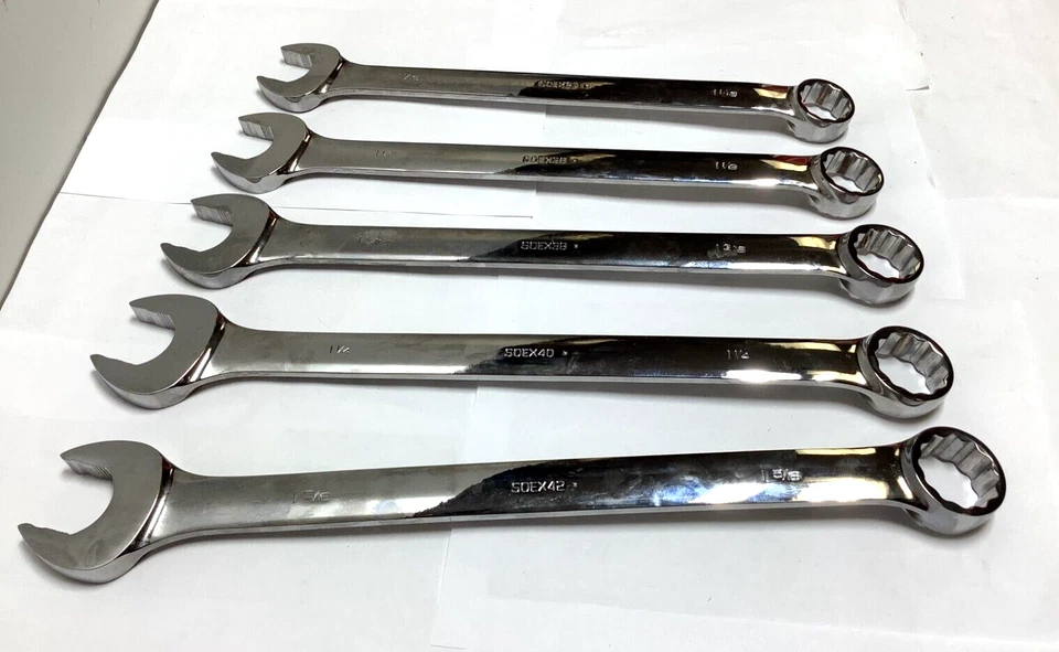 New Snap-on 1 1/16" thru 1 5/16" 12-Point Flank Drive Plus SOEX34 to SOEX42 - Image 3 of 4