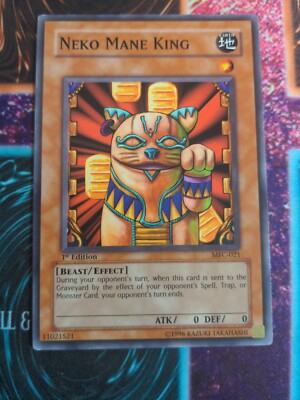 Yu-Gi-Oh! Neko Mane King MFC-021 1st Edition Common NM | eBay