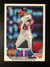 2023 Topps Advanced Stats #372 Ronny Henriquez Twins #'d 287/300