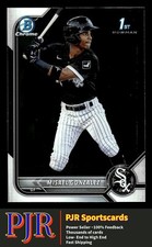 2022 Bowman #BCP-4 Misael Gonzalez  Chrome Prospects Chicago White Sox