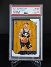 2018-19 Panini NBA Hoops Red Back Variant Grayson Allen #247 Rookie RC PSA 10