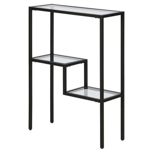 Tavolo Consolle Meyer+Cross 22" x 29,5" x 8" Rettangolare Finitura Bronzo Annerito - Foto 6 di 9