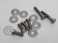 LAMBRETTA SERIES 1 MUDGUARD TO HORNCASTING LEGSHIELDS STAINLESS STEEL BOLTS  x 6