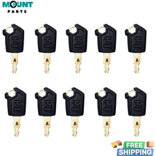 10PCS CAT 5P8500 Keys For Caterpillar 5P8500 Heavy Equipment Keys Ignition Keys