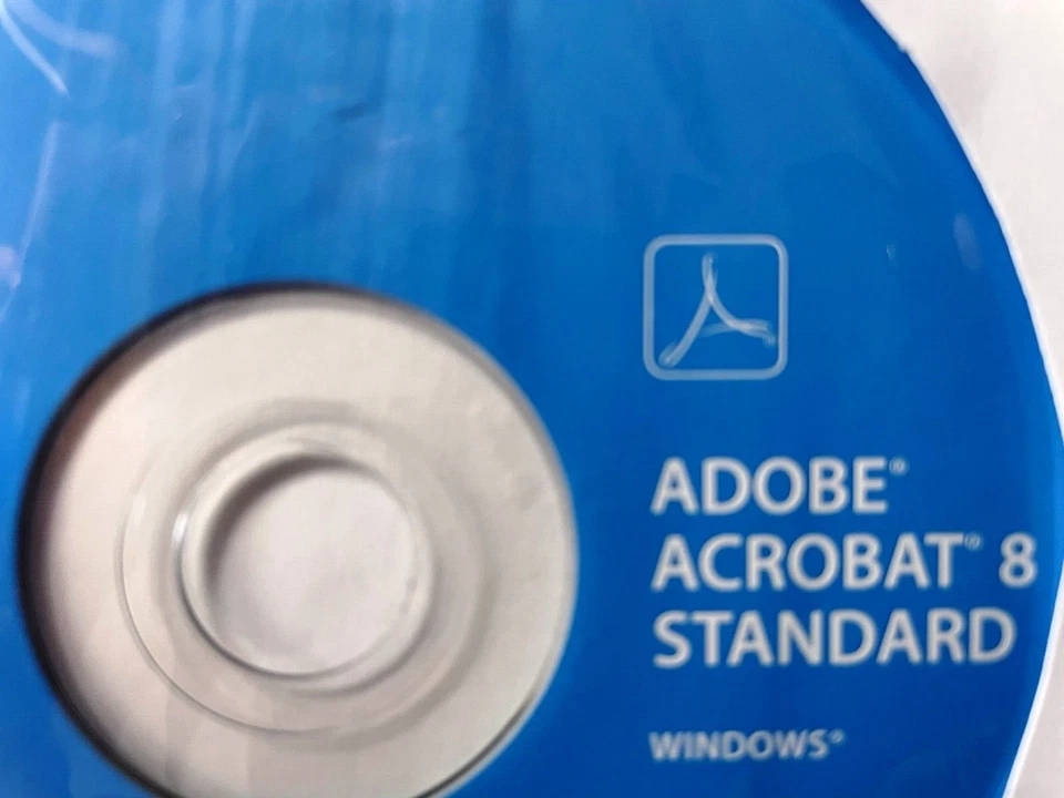 ADOBE ACROBAT 8 STANDARD FOR WINDOWS ~ BRAZILEAN PORTUGESE, NORWEGIAN LANGUAGE - Image 2 of 4