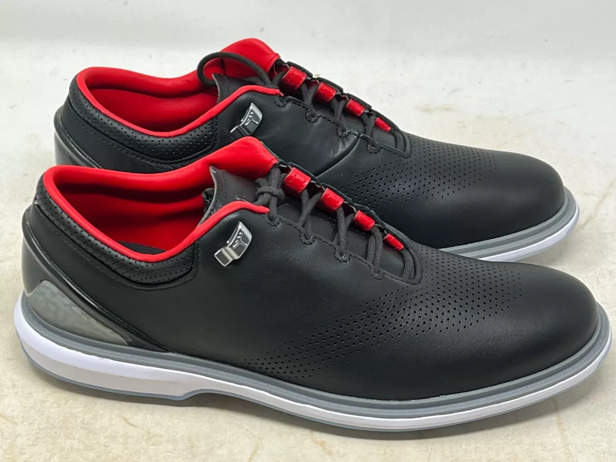 Red golf shop shoes